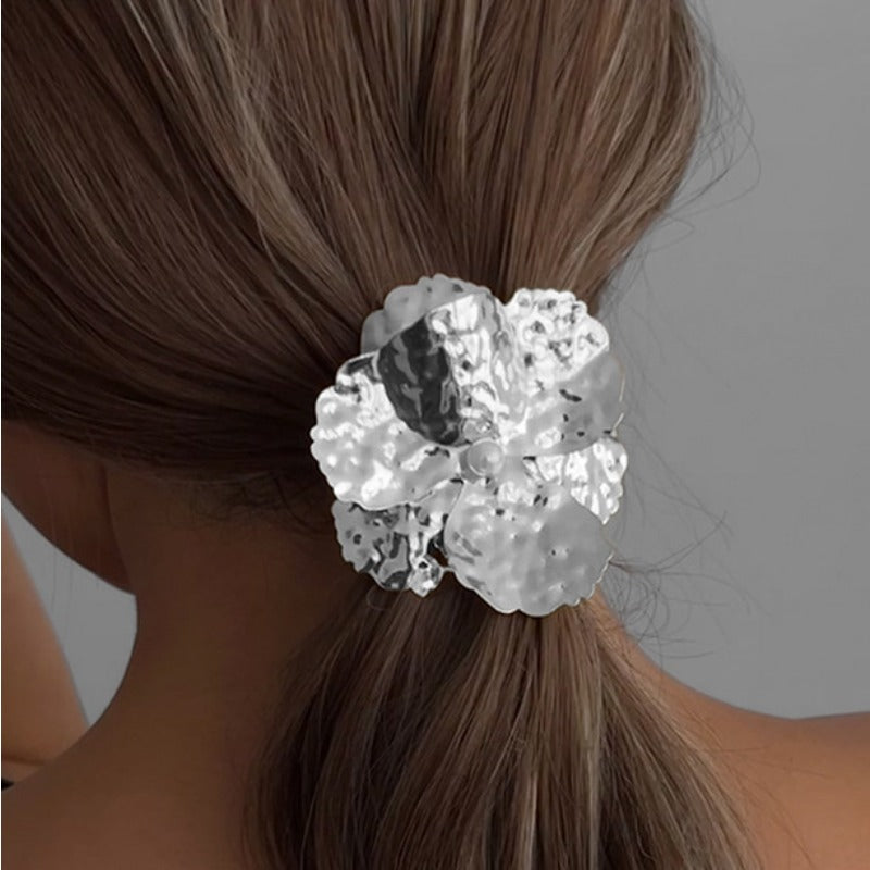 High-end Ponytail Hair Band, Fashionable Bow, Alloy Headwear and Hair Tie