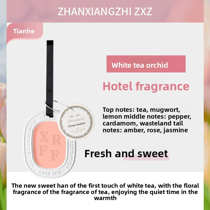Wardrobe Scented Gypsum Wax Tablets,Bedroom Entrance Hall Scented Tablets, Long-lasting Fragrance