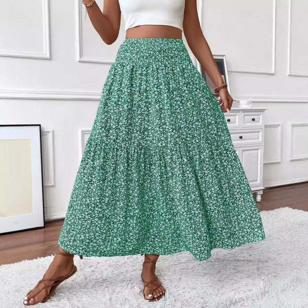 Western Floral Maxi Dress