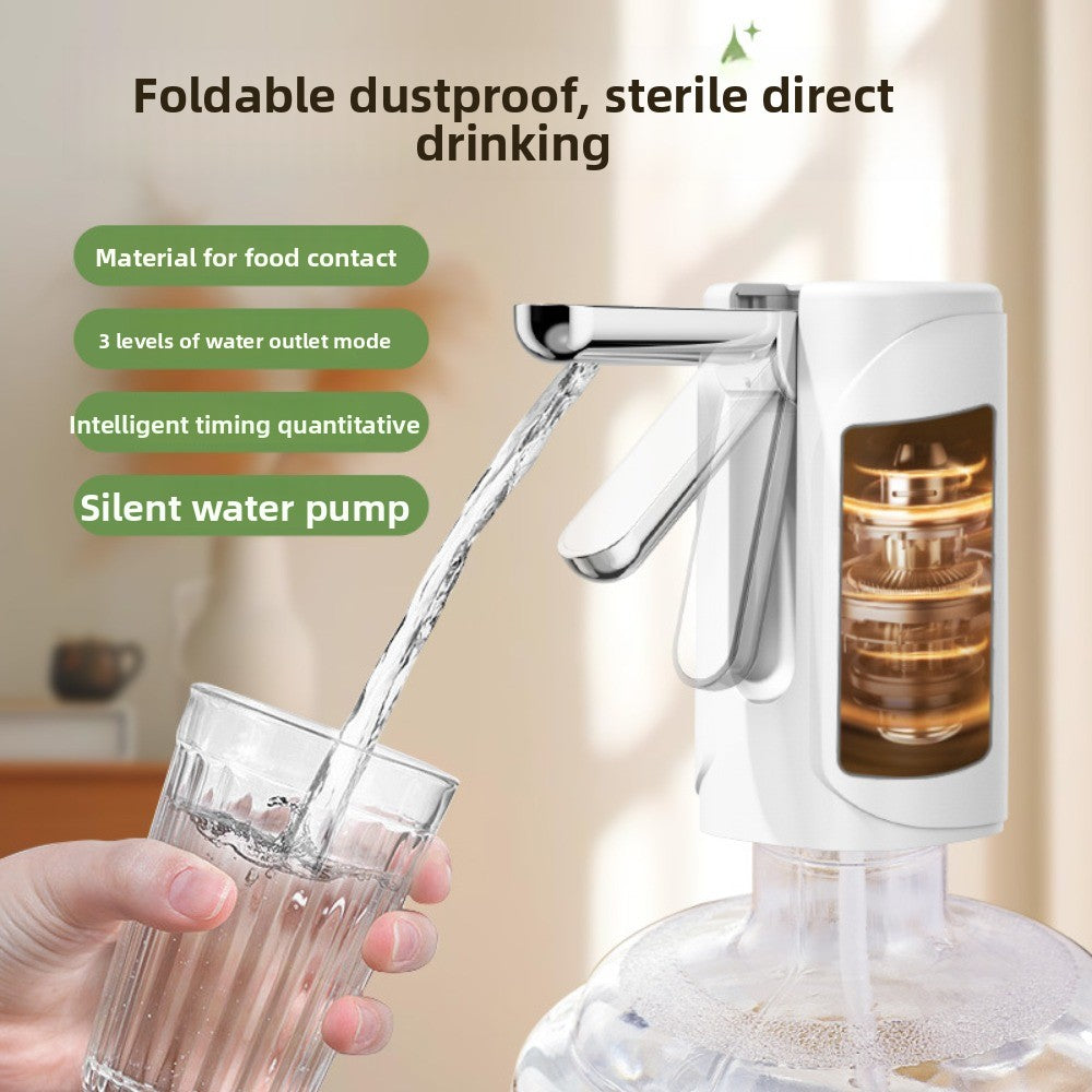 Folding Automatic Bottled Water Pump Three-speed Quantitative Automatic Water Pumping