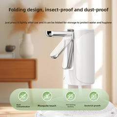 Folding Automatic Bottled Water Pump Three-speed Quantitative Automatic Water Pumping