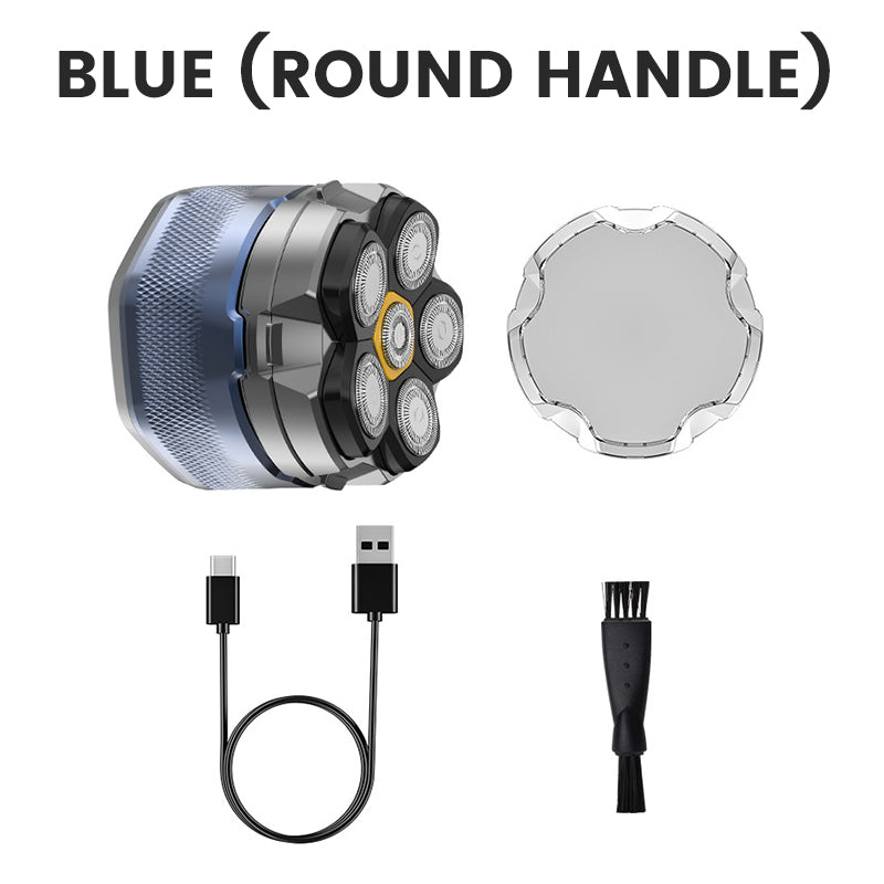 6D Waterproof Head Shaver Set
