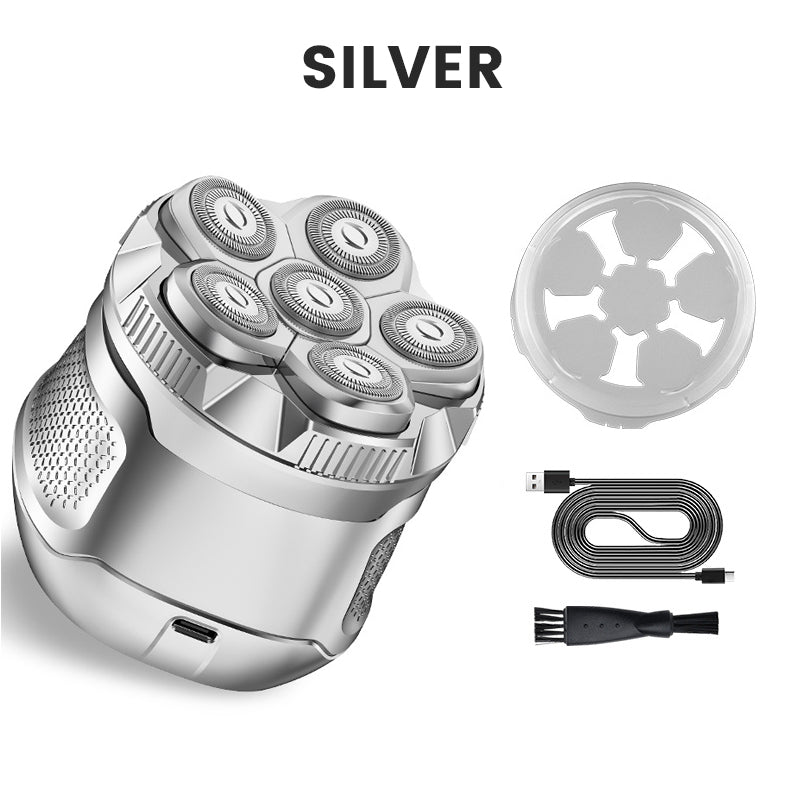 6D Waterproof Head Shaver Set