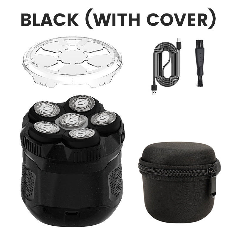 6D Waterproof Head Shaver Set