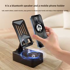 Mobile Phone Stand, Bluetooth Speaker, Charging All-in-one Speaker, Multi-functional Intelligent Three-in-one