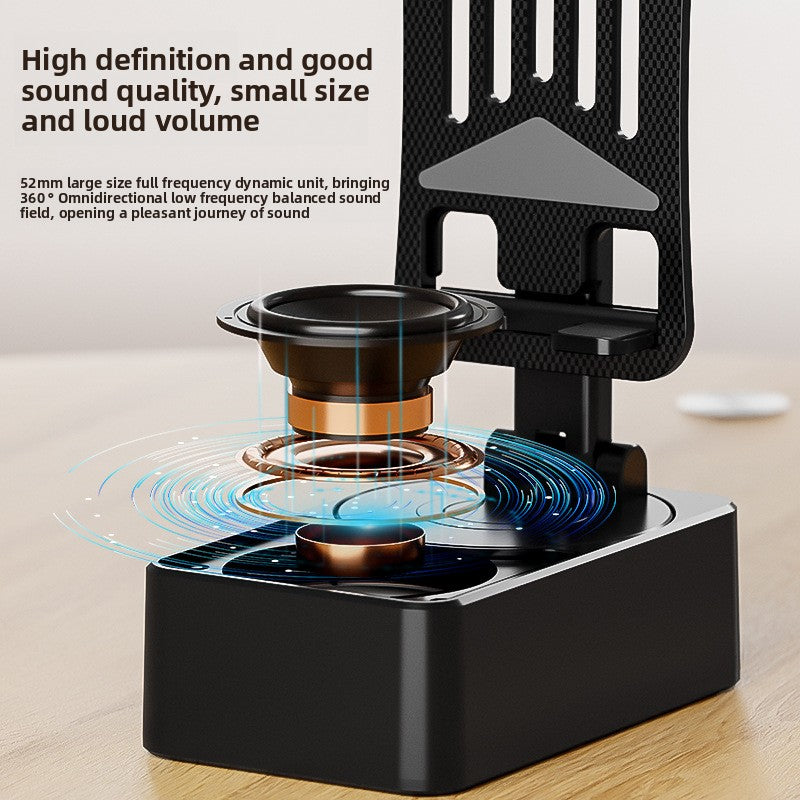 Mobile Phone Stand, Bluetooth Speaker, Charging All-in-one Speaker, Multi-functional Intelligent Three-in-one