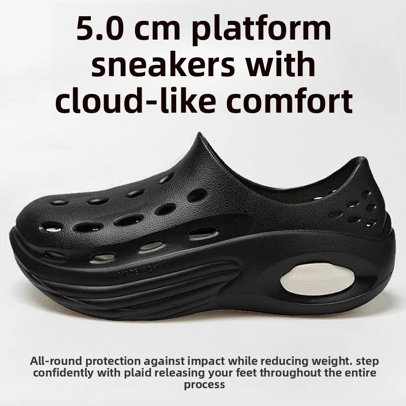 Men's Summer Slip-Resistant Thick-Sole Holes Sandals