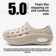 Men's Summer Slip-Resistant Thick-Sole Holes Sandals